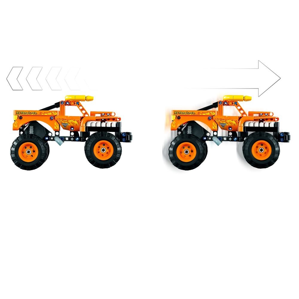 لگو سری Technic مدل Monster Jam El Toro Loco کد 42135