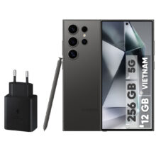 گوشی موبایل سامسونگ مدل Galaxy S24 Ultra دو سیم کارت ظرفیت 256 گیگابایت و رم 12 گیگابایت به همراه شارژر 45 وات سامسونگ – ویتنام