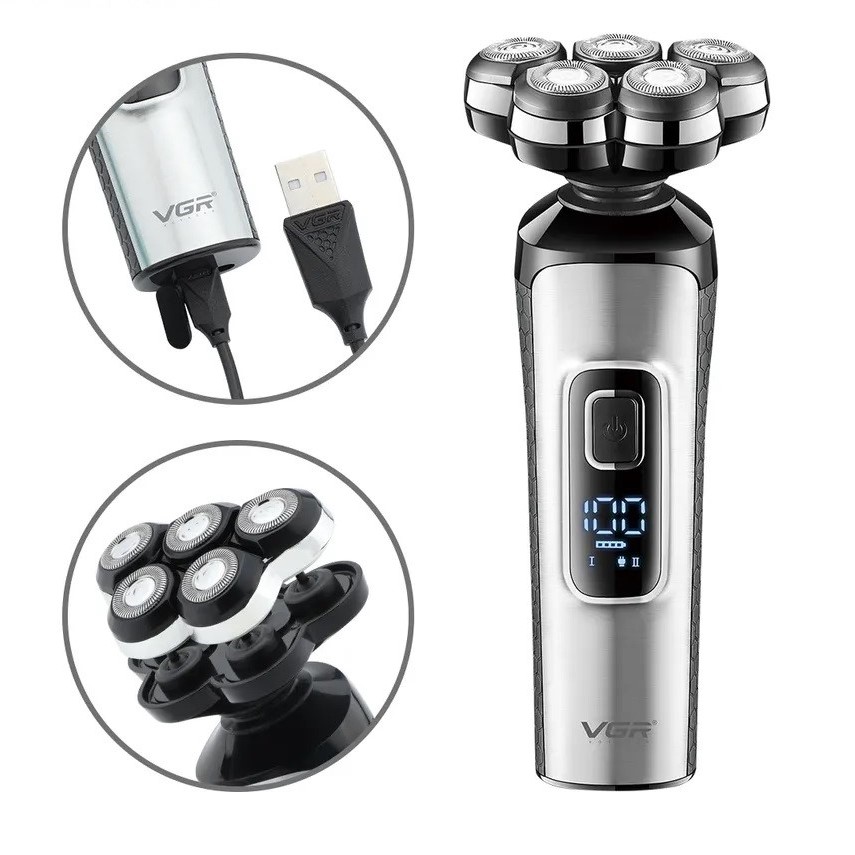 ماشین اصلاح موی صورت وی جی ار مدل V-385