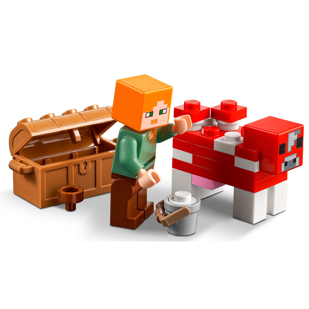 لگو مدل Minecraft The Mushroom House کد 21179