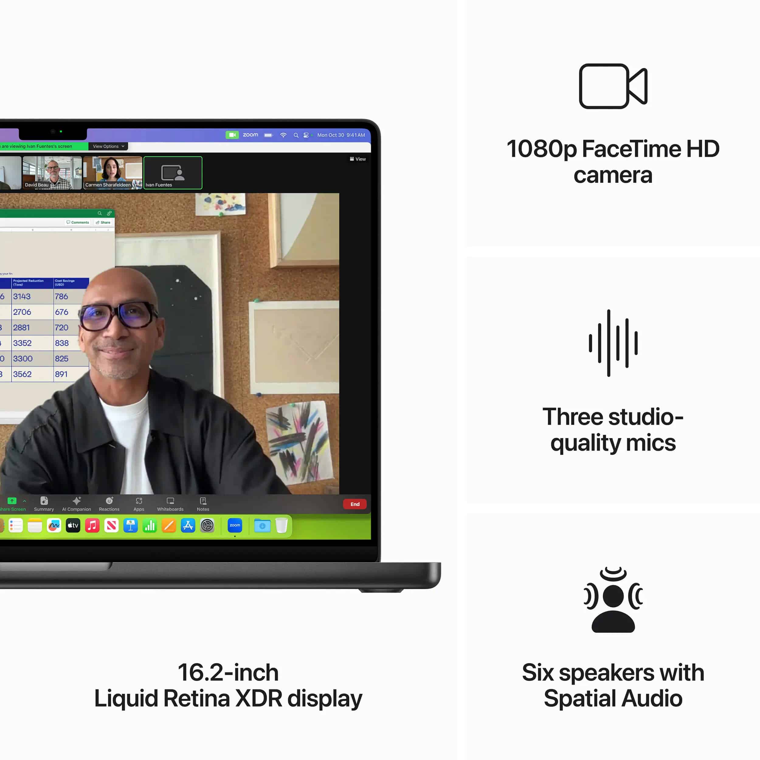 لپ تاپ 16.2 اینچی اپل مدل MacBook Pro MRW13 2023-M3 Pro 18GB 512SSD