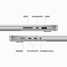 لپ تاپ 16.2 اینچی اپل مدل MacBook Pro MRW43 2023 LLA-M3 Pro-18GB RAM-512GB SSD