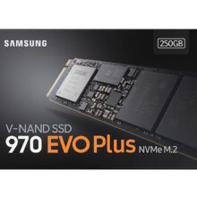 اس اس دی اینترنال سامسونگ مدل 970EVO PLUS ظرفیت 250 گیگابایت
