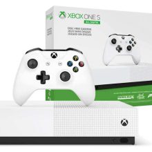 کنسول بازی مایکروسافت مدل Xbox One S ALL DIGITAL ظرفیت 1 ترابایت