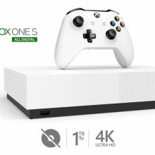 کنسول بازی مایکروسافت مدل Xbox One S ALL DIGITAL ظرفیت 1 ترابایت