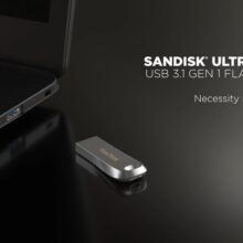 فلش مموری سن دیسک مدل Ultra Luxe ظرفیت 64 گیگابایت