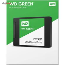 حافظه SSD وسترن دیجیتال مدل GREEN WDS480G2G0A ظرفیت 480 گیگابایت