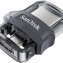 فلش مموری سن دیسک مدل Ultra Dual Drive M3.0 ظرفیت 128 گیگابایت