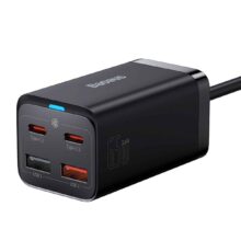 شارژر رومیزی باسئوس مدل Desktop Fast 65W به همراه کابل USB-C