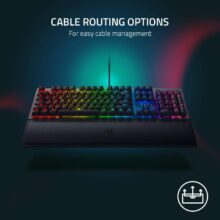 کیبورد مخصوص بازی ریزر مدل  BLACKWIDOW V3 Chroma Mechanical