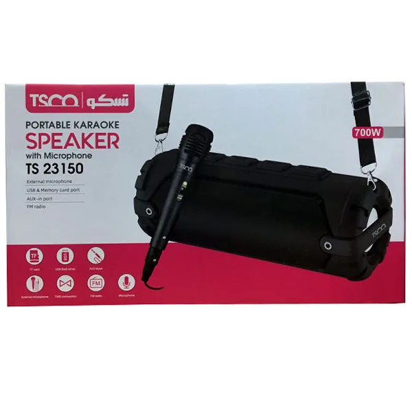 اسپیکر بلوتوثی قابل حمل تسکو مدل TS 23150