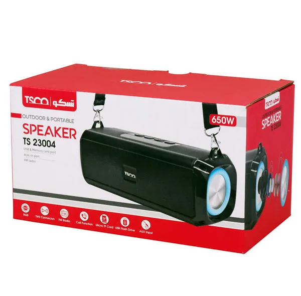 اسپیکر بلوتوثی قابل حمل تسکو مدل TS 23004