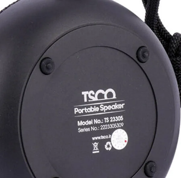 اسپیکر بلوتوثی قابل حمل تسکو مدل TS 23305