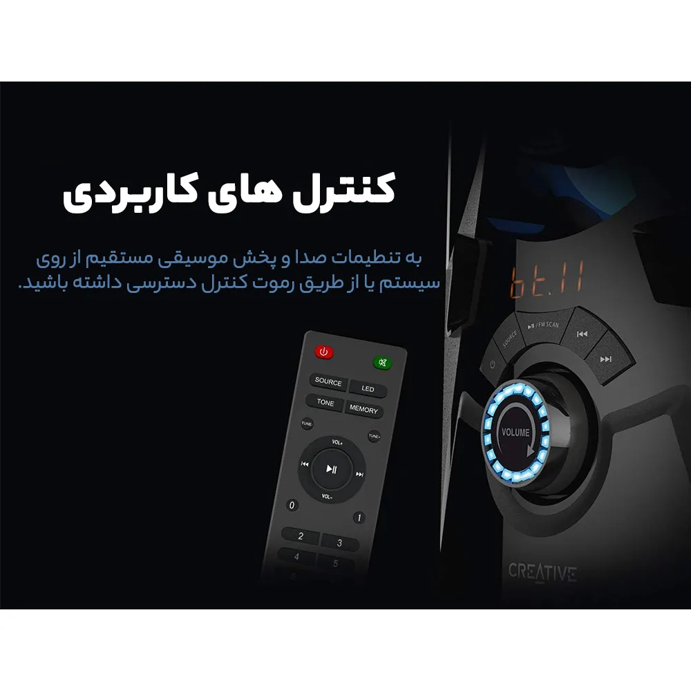 اسپیکر دسکتاپ کریتیو مدل SBS E2900