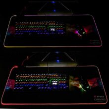 ماوس پد مخصوص بازی ام اس آی مدل RGB 30X80