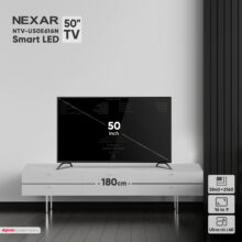 تلویزیون ال ای دی هوشمند نكسار مدل NTV-U50E616N سایز 50 اینچ