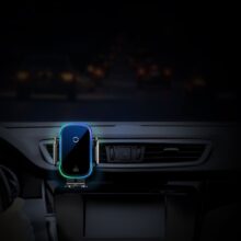 پایه نگهدارنده و شارژر بی سیم گوشی موبایل باسئوس مدل WZHW03