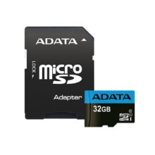 کارت حافظه‌ microSDHC ای دیتا مدل Premier کلاس 10 استاندارد UHS-I U1 سرعت 100MBps ظرفیت 32 گیگابایت به همراه آداپتور SD