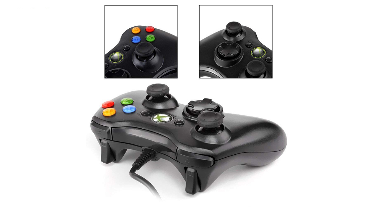 دسته بازی مایکروسافت مدل x17-1544-03 مناسب برای ایکس باکس 360 و ویندوز