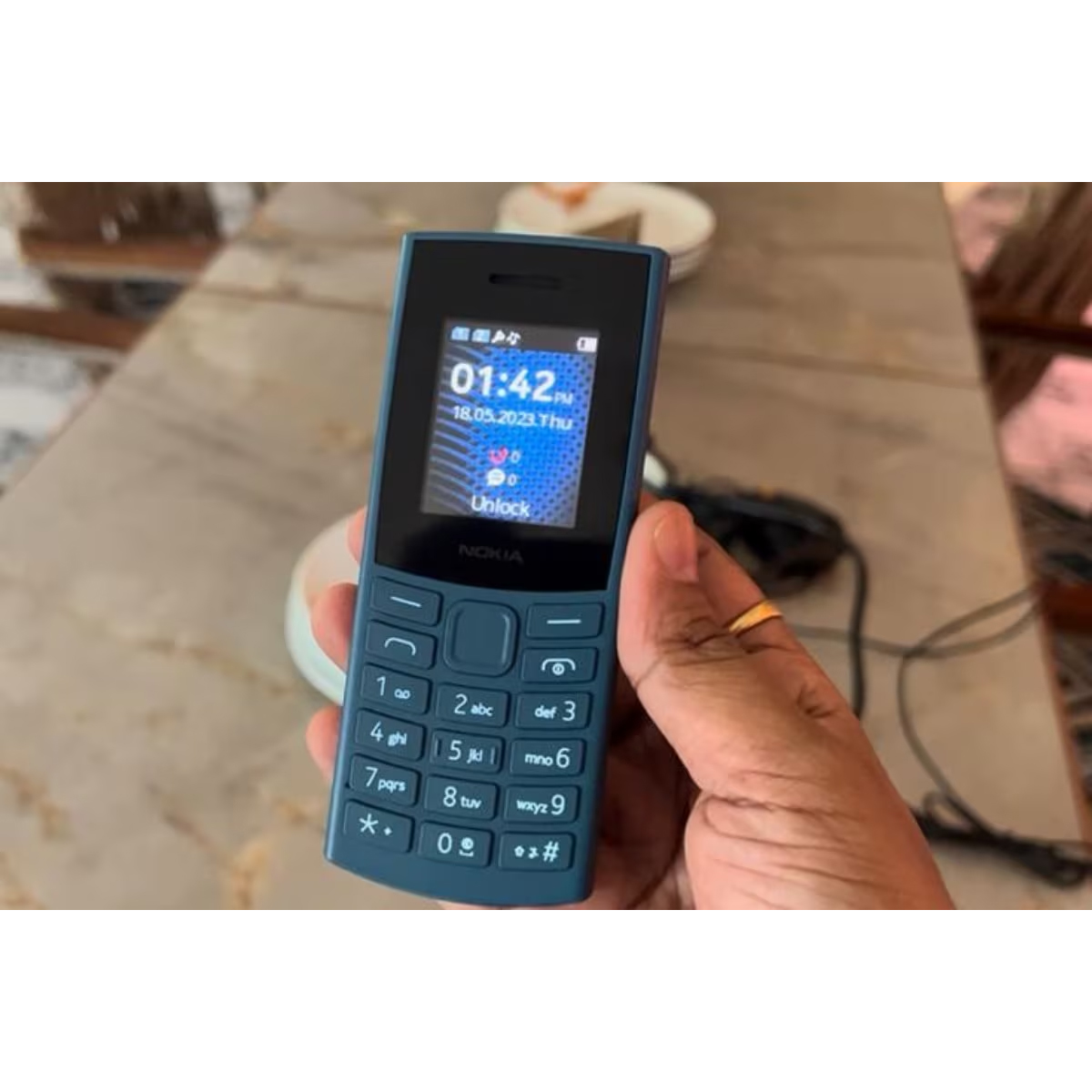 گوشی موبایل نوکیا مدل 106 2023 AR دو سیم‌ کارت - فاقد منوی فارسی