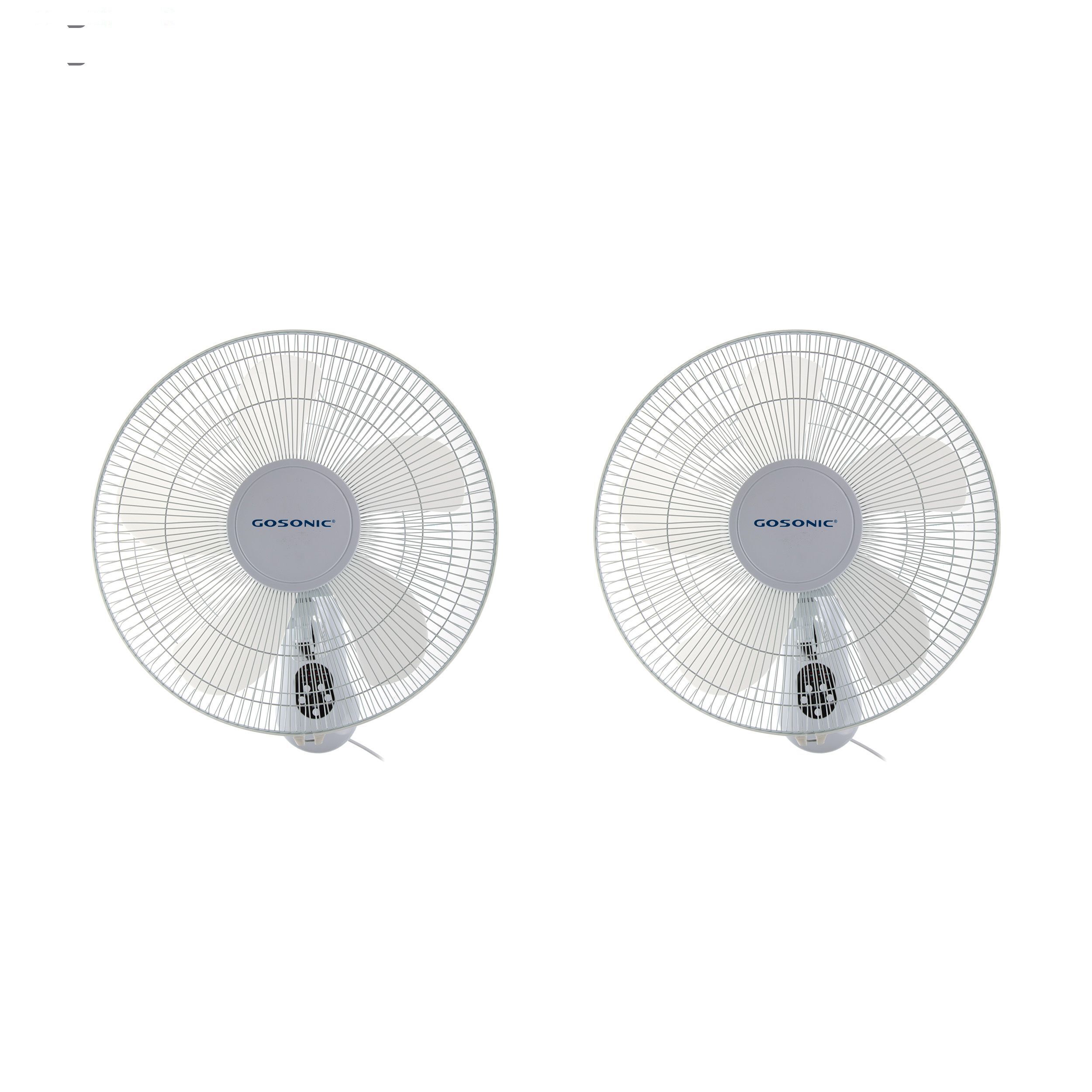 پنکه دیواری گوسونیک مدل GWF-1704 بسته 2 عددی