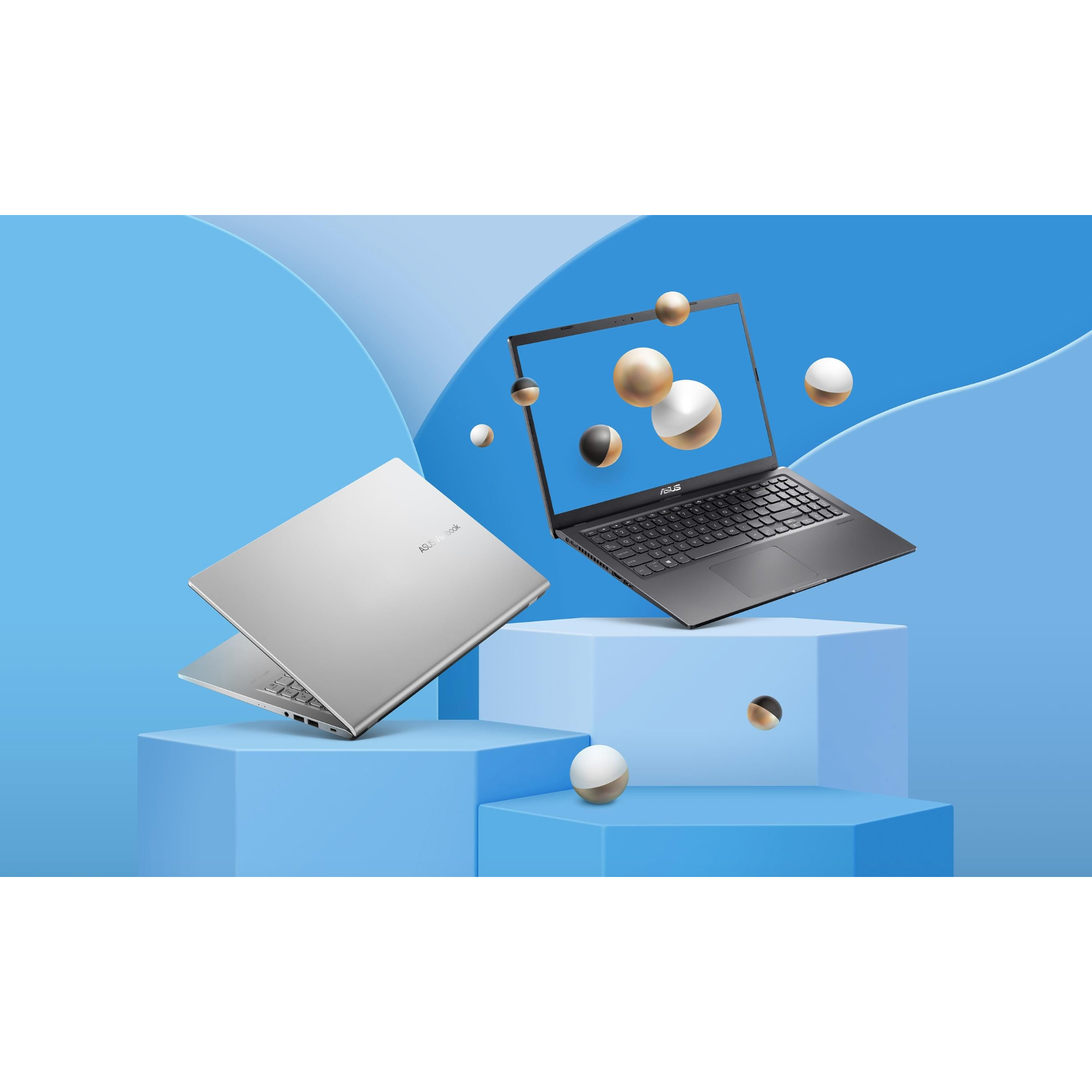 لپ تاپ 15.6 اینچی ایسوس مدل Vivobook 15 X1500EA-BR2745W-i3 1115G4-8GB DDR4-512GB SSD-TN-W - کاستوم شده