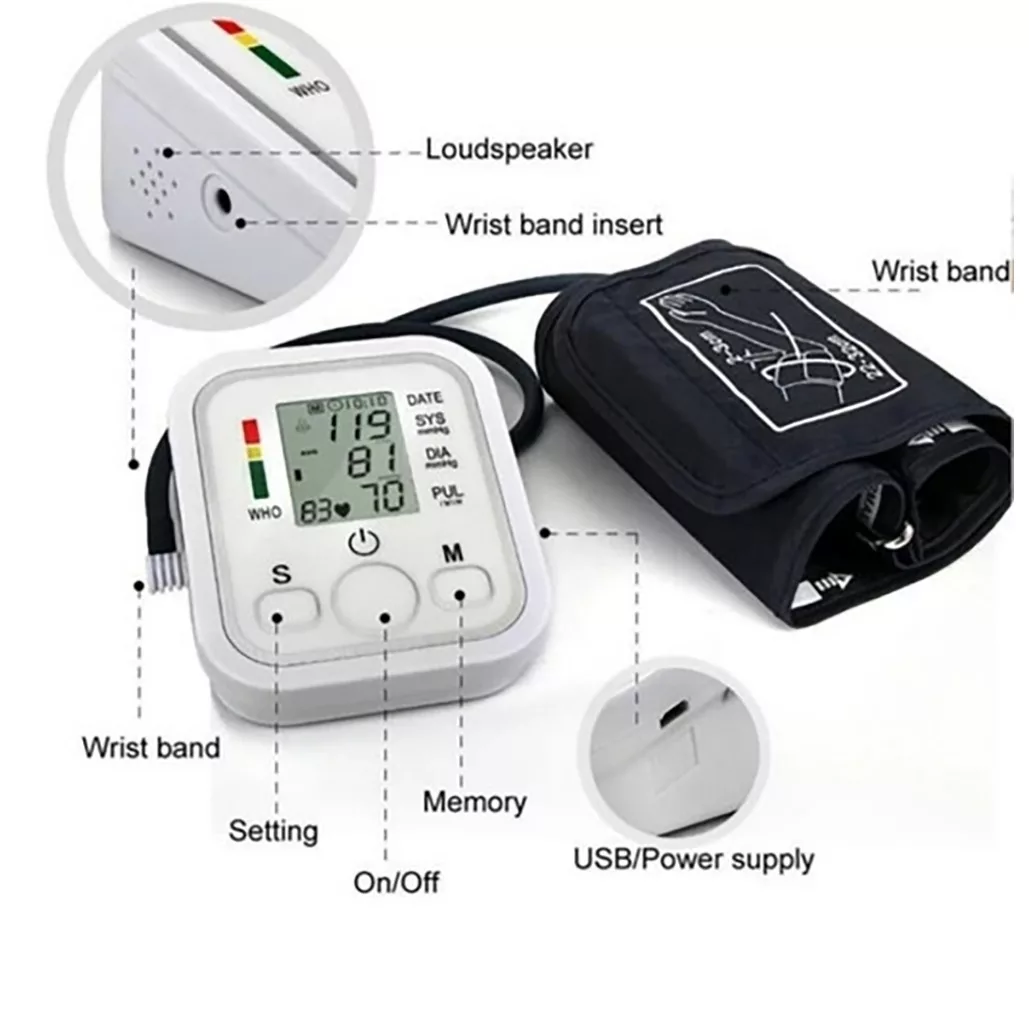 فشارسنج دیجیتال آرم استایل مدل BW-3205