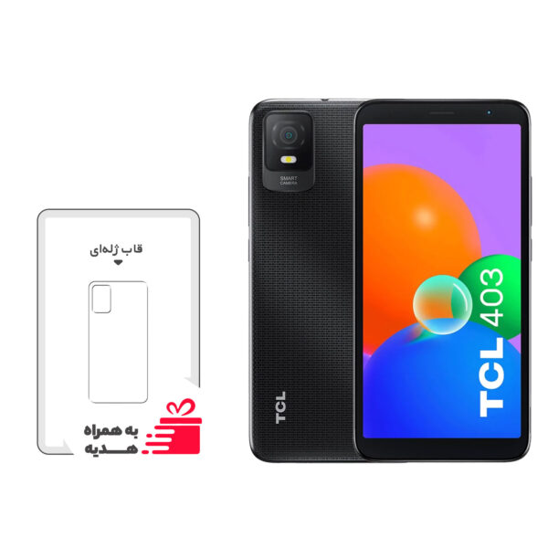 گوشی موبایل تی سی ال مدل 408 دو سیم‌‌ کارت ظرفیت 64 گیگابایت و رم 4 گیگابایت - به همراه قاب ژله‌ای