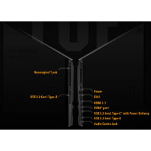 لپ تاپ 17.3 اینچی ایسوس مدل TUF Gaming A17 FA707NU-HX037-R7 7735HS-16GB DDR5-1TB SSD-RTX4050-FHD-M