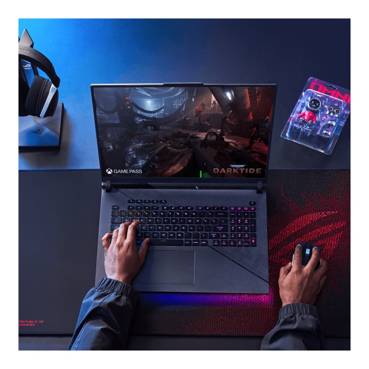 لپ تاپ 16 اینچی ایسوس مدل ROG Strix G16 G614JU-N3163-i7 13650HX-16GB DDR5-512GB SSD-RTX4050-FHD-W - کاستوم شده
