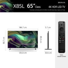 تلویزیون ال ای دی هوشمند سونی مدل KD-65X85L سایز 65 اینچ
