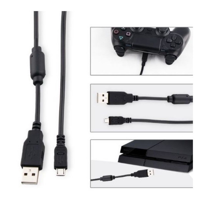کابل شارژ دسته بازی PS4 سونی مدل PS4-00115
