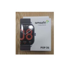 ساعت هوشمند امیزفیت مدل SR EXTERNAL POP NOISE 3S صفحه نمایش رنگی , صفحه نمایش لمسی , کنترل موسیقی (Music Player) , کنترل سطح اکسیژن خون ,قابلیت مکالمه از طریق بلوتوث با بند سیلیکونی