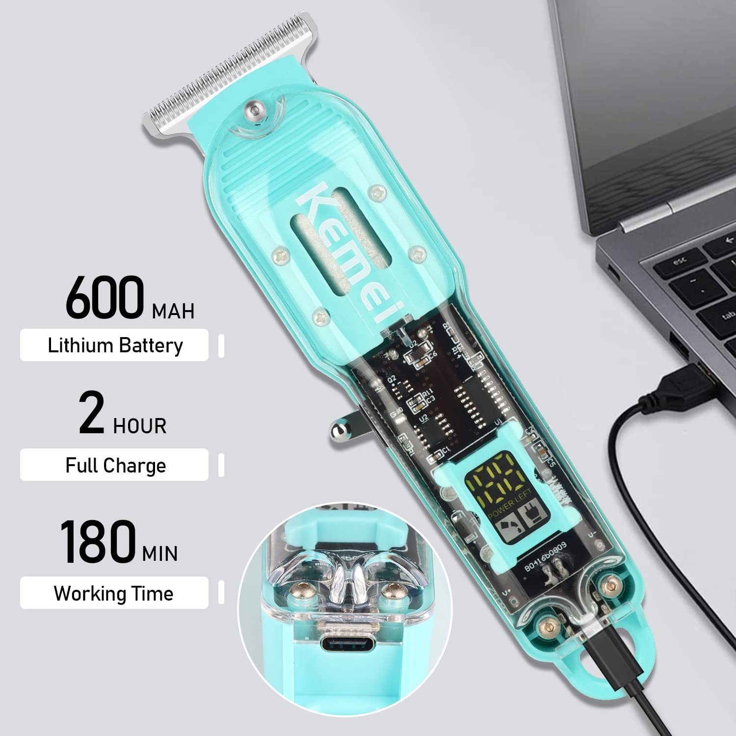 ماشین اصلاح موی سر و صورت کیمی مدل KM-1133