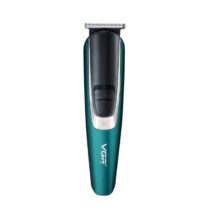 ماشین اصلاح موی سر و صورت وی جی ار مدل V-176، استفاده به صورت خشک و مرطوب، منبع انرژی باتری، تکنولوژی اصلاح به صورت برش مستقیم، اندازه اصلاح 0.2 تا 12 میلی‌متر، مدت زمان شارژ 120 دقیقه و مدت زمان استفاده پس از شارژ 120 دقیقه، به همراه کابل شارژ