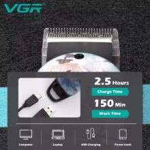 ماشین اصلاح موی سر و صورت وی جی ار مدل V-690