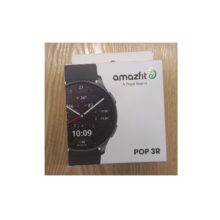 ساعت هوشمند امیزفیت مدل BGH  OPTIMIZER POP 3R  دارای قابلیت های صفحه نمایش رنگی، صفحه نمایش لمسی، کنترل موسیقی (Music Player)، پشتیبانی از زبان فارسی در منو و سیستم‌عامل بند سیلیکون