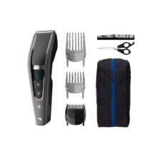 ماشین اصلاح موی سر و صورت فیلیپس مدل HC7650، منبع انرژی باتری، تکنولوژی اصلاح به صورت برش مستقیم، اندازه اصلاح 0.5 میلی‌متر، مدت زمان شارژ 60 دقیقه و مدت زمان استفاده پس از شارژ 90 دقیقه، به همراه کیف نگهداری، برس تمیزکننده، امکان شارژ سریع، قابل شستشو