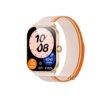 ساعت هوشمند گلوریمی مدل KDY LAMEN GS2 ULTRA SE دارای قابلیت های کنترل موسیقی، شمارنده ضربان قلب، گام شمار، قابلیت مکالمه از طریق بلوتوث، پشتیبانی از زبان فارسی، بند سیلیکون