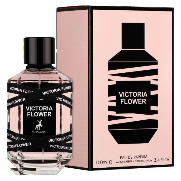 ادوپرفیوم زنانه الحمبرا (Alhambra) مدل Victoria Flower حجم 100 میلی‌ لیتر