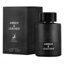 ادوپرفیوم مردانه الحمبرا (Alhambra) مدل Amber And Leather حجم 100 میلی‌ لیتر