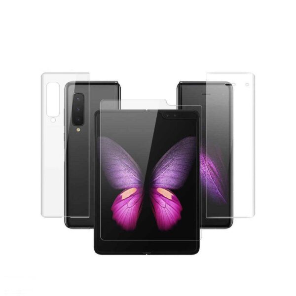محافظ صفحه نمایش و پشت گوشی بوف مدل Hg01 مناسب برای گوشی موبایل سامسونگ Galaxy Fold