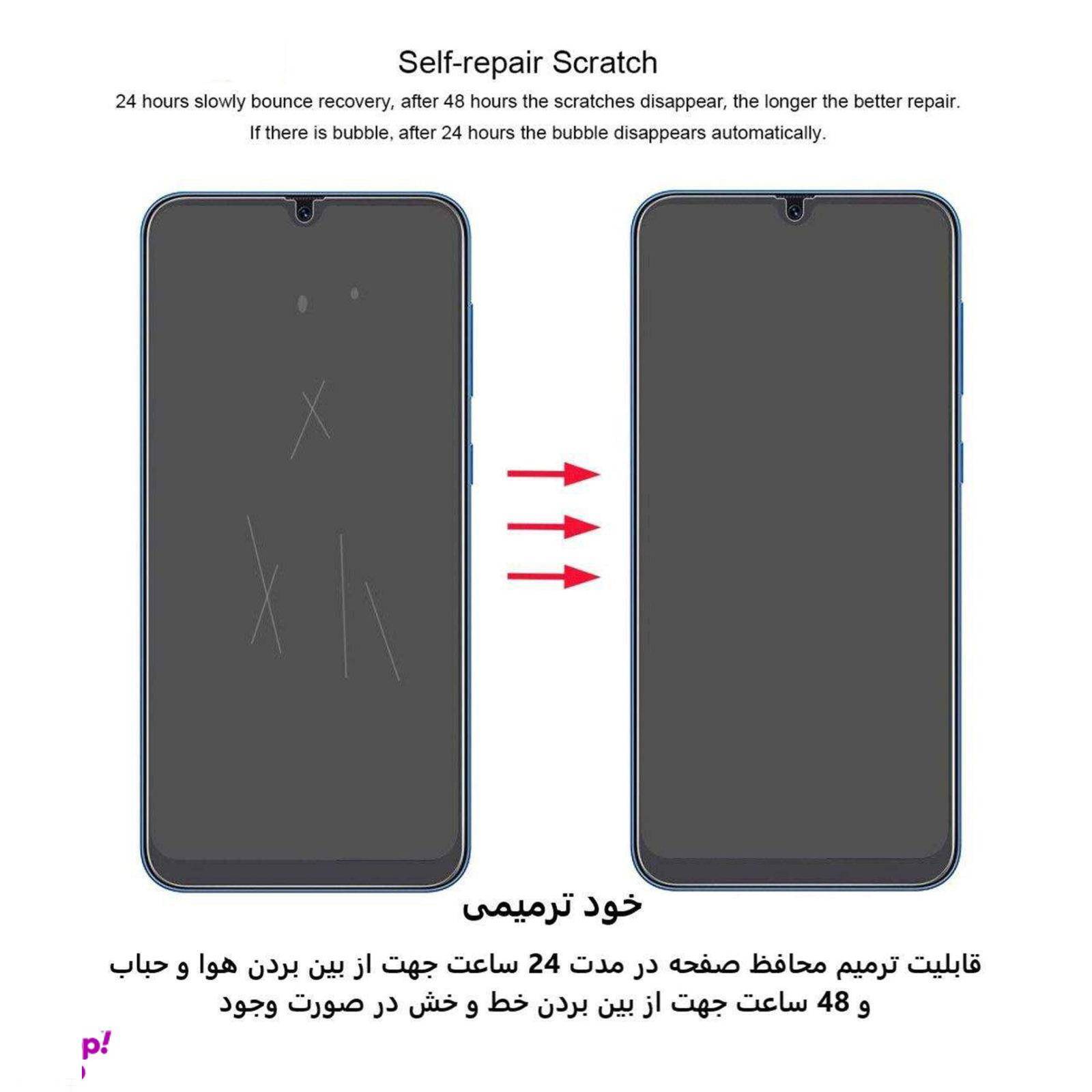 محافظ صفحه نمایش مات بوف مدل Hgm15 مناسب برای گوشی موبایل سامسونگ Galaxy S21 Ultra