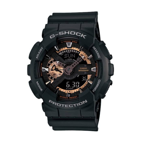 ساعت مچی عقربه ای زنانه و مردانه G-Shock کاسیو (Casio) مدل Gac-110-1adr