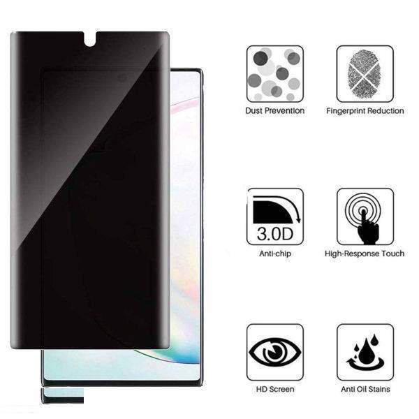 محافظ صفحه نمایش حریم شخصی بوف مدل Sp03 مناسب برای گوشی موبایل سامسونگ Galaxy Note 10 Plus