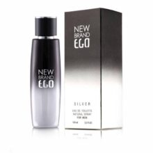 ادوتویلت مردانه نیو برند (New Brand) مدل Ego Silver Bvlgari Aqva