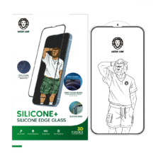 محافظ صفحه نمایش گرین (Green) مدل Silicone-Plus مناسب برای گوشی موبایل اپل iPhone 13/ IPhone 13 Pro