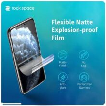 محافظ صفحه نمایش مات راک اسپیس (Rock Space) مدل 180M-01G مناسب برای گوشی سامسونگ Galaxy S23 Ultra