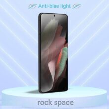 محافظ صفحه نمایش آنتی بلو راک اسپیس (Rock Space) مدل 180L-01Y مناسب برای گوشی سامسونگ Galaxy S21 Ultra 5G