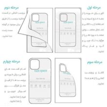 محافظ صفحه نمایش حریم شخصی اسپیس مدل 180F-01Y مناسب برای گوشی اپل iPhone 14 Plus